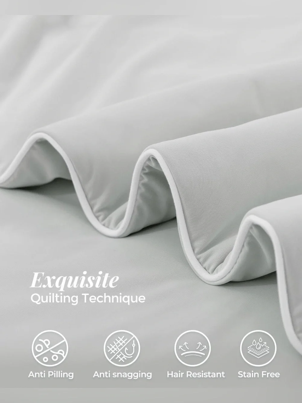 Soulful Luxury lightweight cooling Comforter - Soft Microfiber Bedding